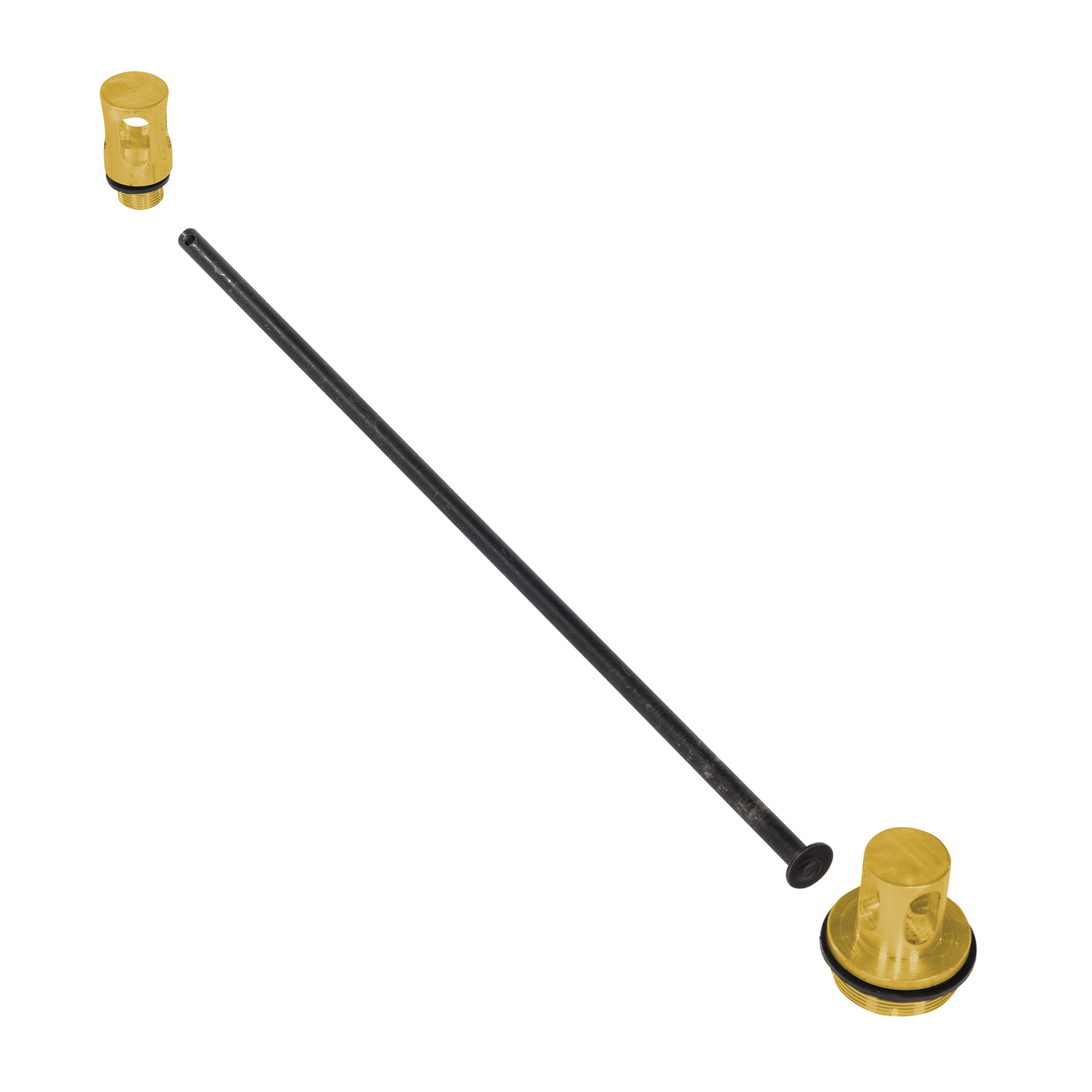 Vestil Brass Double Drum Lock - 55 Gal, Model# DDL-55-BRS